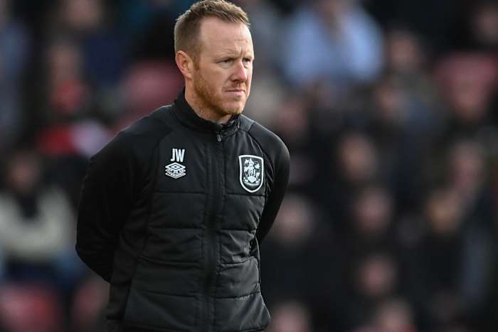 Huddersfield manager Jon Worthington